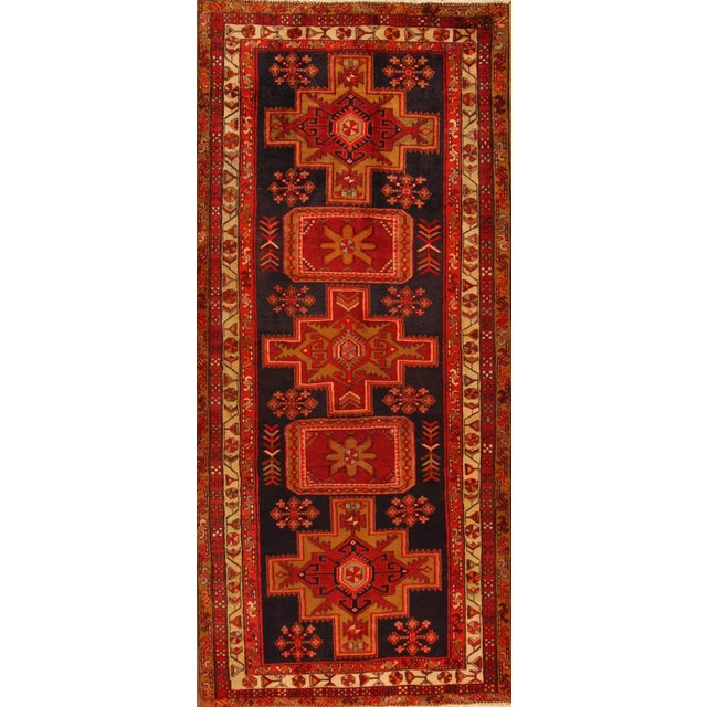 Middle Eastern Hand-Knotted Rug For Sale