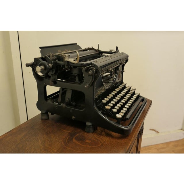 Vintage French Typewriter from Contin, 1940s For Sale - Image 6 of 8