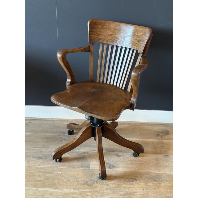Vintage Swivel Desk Chair, 1990s For Sale - Image 6 of 6