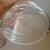Vintage Italian Clear Glass Decanter by Profiles – Ribbed Minimalist Barware For Sale - Image 4 of 7