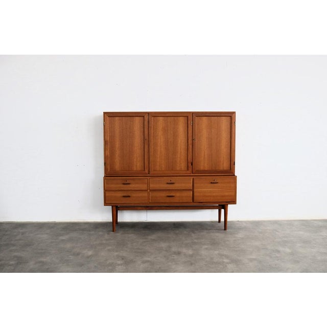 Prisma Highboard by Erik Wortz for IKEA, 1960s, in Very Good conditions. Designed 1960 to 1969 I have official proof of...