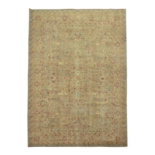 Pictorial Persian Tabriz Rug rug no.9868 For Sale