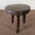 Vintage Reclaimed Pine Side Table 17.5″ – Walnut For Sale - Image 4 of 9