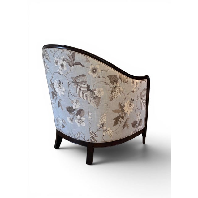 2000 - 2009 Thomasville Art Deco Lounge Chair For Sale - Image 5 of 15