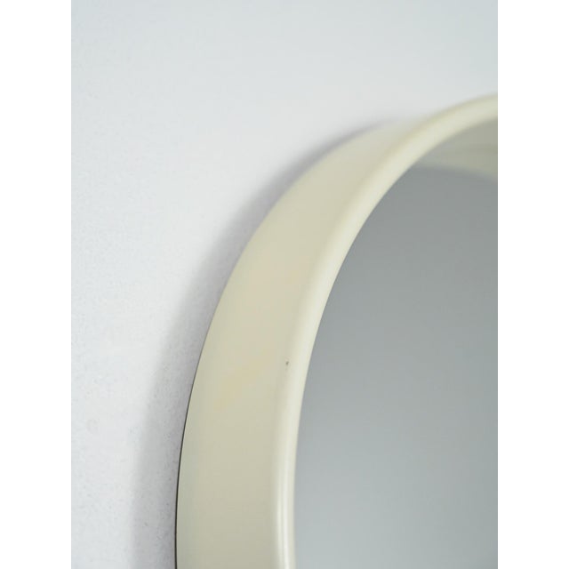 1960s Round Scandinavian Mirror, 1960s For Sale - Image 5 of 8