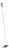 Vintage Belgian Brutalist Floor Lamp in Stone and Metal by Gerard Kuijpers, 1990s For Sale