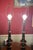 Vintage Mid Century Modern Brass Candlestick Style Electric Lamps Hollywood Regency - a Pair For Sale - Image 11 of 11
