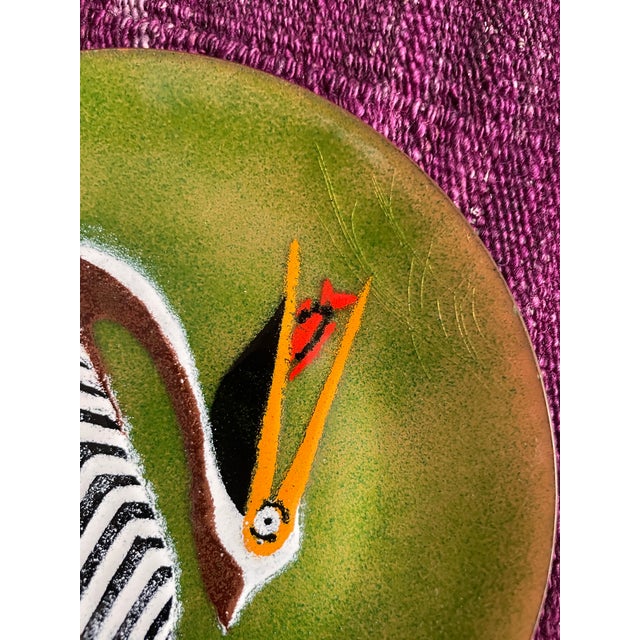 Metal Set of Annemarie Davidson Enamel Dishes For Sale - Image 7 of 7