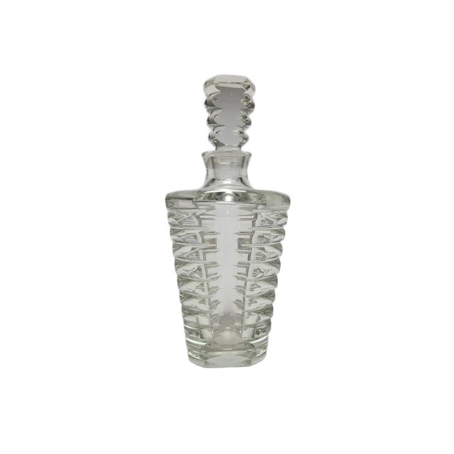 Czechoslovakian Art Deco Carafe by I. Pastrankova for Moser, 1950s For Sale - Image 3 of 18