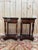 Brown Empire-Style Bedside Tables, Set of 3 For Sale - Image 8 of 8