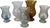 Biot French Biot Mid Century Modern Amber Bubble Glass Hurricane Candle Holder / Photophore For Sale - Image 4 of 8