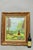 Vintage Louis Cardin Enamel on Copper Metal Painting in Carved Wood Frame "Woman with Boys and Kite". Circa Mid 20th...