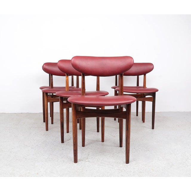 Danish Dining Chairs from Scantic Mobelvaerk, 1960s, Set of 6 For Sale - Image 17 of 17