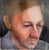 This oil on panel artwork presents a contemplative figure, whose expression conveys a deep sense of introspection. The...