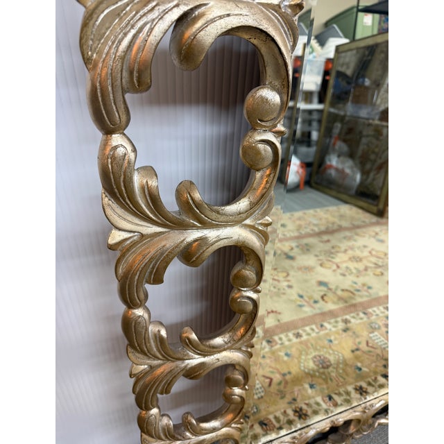 Harrison Gil Scroll Mirror, Late 20th Century For Sale - Image 10 of 12