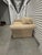 Vintage loveseat made by Vanguard (Craftwork). Well constructed. Versatile bisque color fabric with a textured diamond...