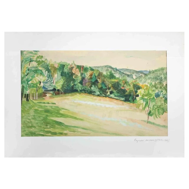 Reynold Arnould, Landscape, 1960s, Drawing For Sale