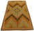 1880s Antique Multicolor Geometric Folk Art Knotted American Hooked Carpet Rug For Sale In New York - Image 6 of 6