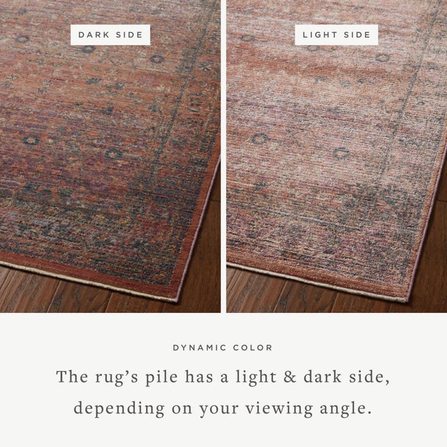 Orange Jean Stoffer x Loloi Bradbury Sunset / Multi 6'-3" x 9' Area Rug For Sale - Image 8 of 8