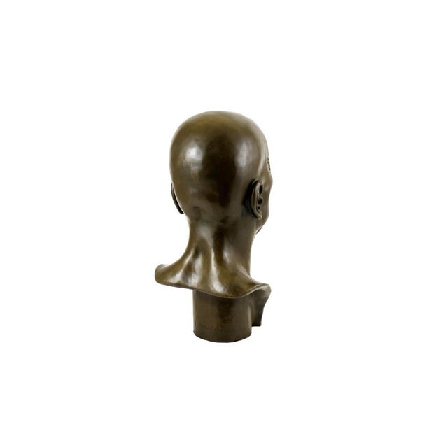 Brown After Franz Xaver Messerschmidt, Bust, Bronze For Sale - Image 8 of 9