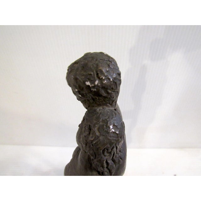Sculpture Materials Sculpture of Two Figures by Edward Schillaci For Sale - Image 7 of 11