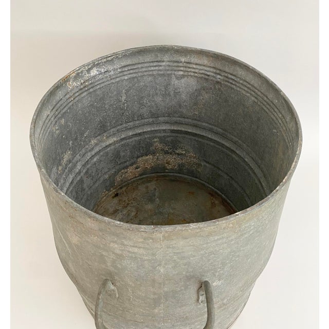 1930s Belgian Zinc Dolly Tub Chairish