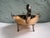 Vintage Silver-Plated Footed Jardiniere Centerpiece Bowl With Dragon Handles and Fleur-De-Lis Mounts For Sale - Image 9 of 12