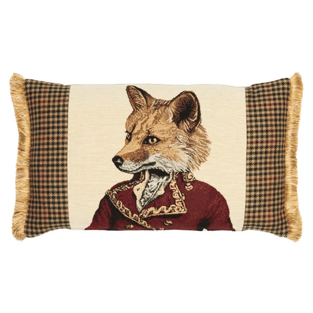 This beautiful tapestry cushion is finely woven by skilled weavers on traditional Jacquard Tapestry looms. The tapestry...