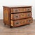 The soft earth tone colors are all original on this hand-painted antique chest of three drawers from Hungary. The lovely...
