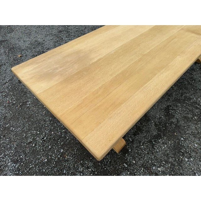 French Oak Farmhouse Dining Table, 1920 For Sale - Image 9 of 13