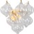 Caselli 15" Sconce in Gild with Clear Glass Designer: Julie Neill Finish: Gild Height: 14.5" Width: 15.5" Extension: 11"...