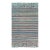 Galerie Shabab Collection Mid-20th Century Handmade Turkish Accent Rug in Teal and Turquoise For Sale