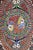 Celebrate the rich artistic heritage of India with this exquisite, hand-painted Madhubani folk painting by Mamta Devi, a...