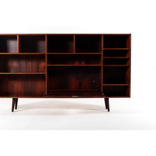 Mid-Century Danish Rosewood Bookcase from Farsø Møbelfabrik, 1960s For Sale - Image 9 of 12