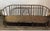Mcguire Rattan Bamboo crescent cushion sofa With thick custom made crescent cushion Very heavy Tuft buttons With bottom...