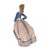 Late 20th Century Lladro #5212 Evita Girls With Parasols Spanish Porcelain Figurine 7" For Sale - Image 5 of 15