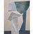Abstract "Im Blue 1" Original Mixed-Media Collage on Paper by Zac Woodiel For Sale - Image 3 of 9