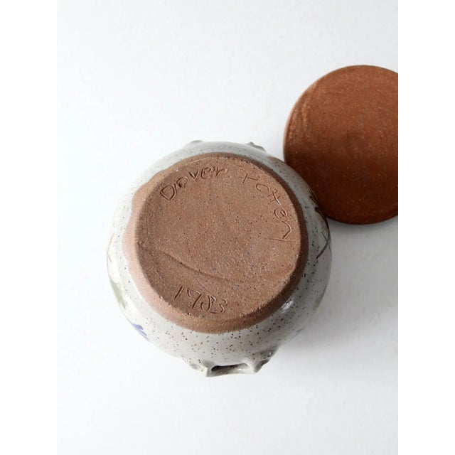 Dover Studio Pottery Tureen Dated 1983 For Sale - Image 12 of 13