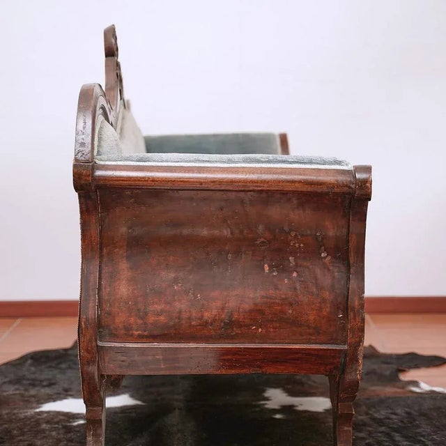 Sofa in Walnut by Luigi Filippo For Sale - Image 4 of 10