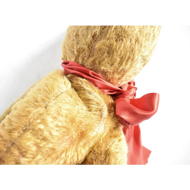 Antique Mohair Jointed Teddy Bear For Sale - Image 9 of 11