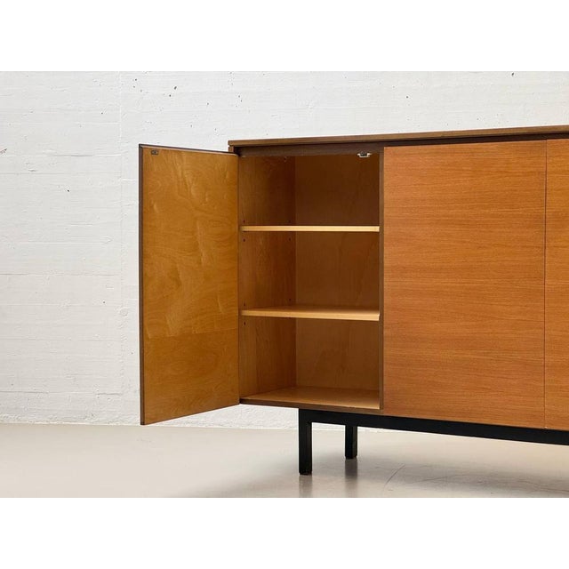 Mid-Century Swiss Highboard with Bar Compartment in Teak, 1960s For Sale - Image 11 of 18