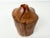 Vintage Hand Carved Live Edge Teak Wood Budvase For Sale - Image 10 of 13