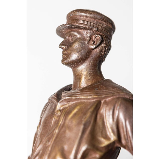 Metal 20th Century French Sports Trophy For Sale - Image 7 of 10