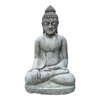Sitting Stone Garden Buddha For Sale