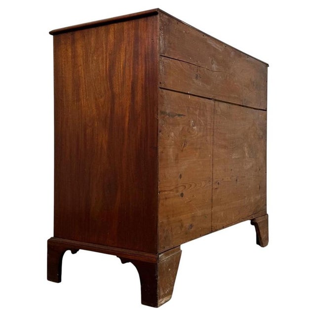 18th Century Antique English Mahogany Chest of Drawers For Sale - Image 10 of 12