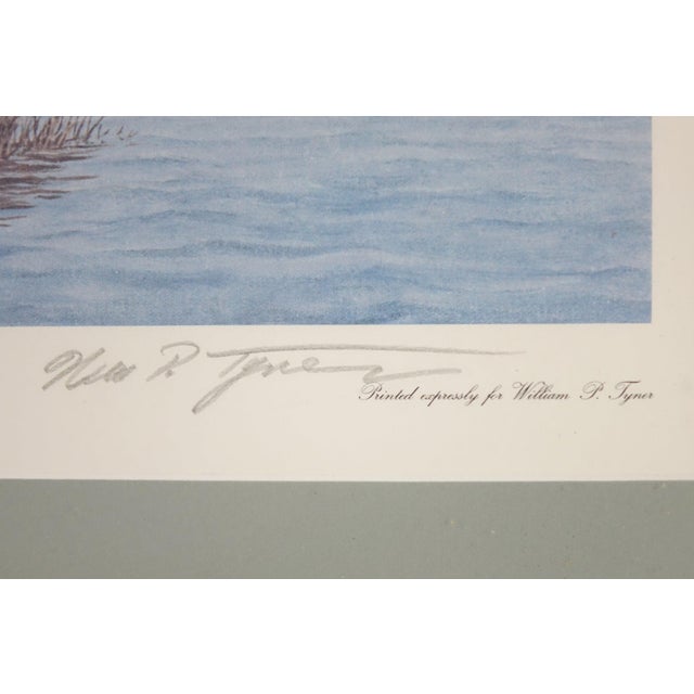 Realism "Autumn Sanctuary" by William P. Tyner - Lithograph Signed For Sale - Image 3 of 4