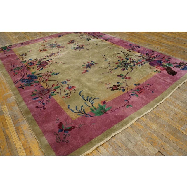 1920s Chinese Art Deco Carpet ( 8'9" x 11'6" - 267 x 350 cm ) Chinese - Art Deco As the name implies, pieces woven between...