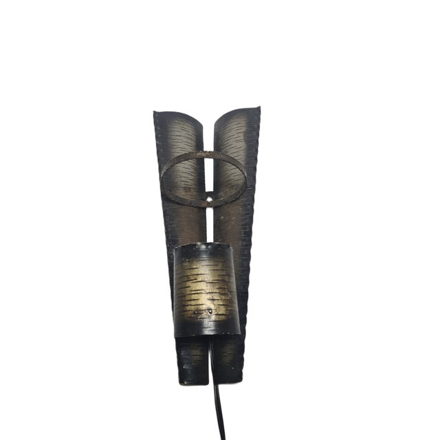 1970s Polish Brutalist Wall Lamp, 1970s For Sale - Image 5 of 13