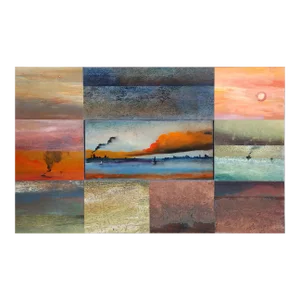 Vladimir German, Far Rockaway Seascape, Oil Painting
