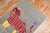 Late 20th Century Zabihi Collection Small Lion Persian Kilim Wall Hanging - 3'2" x 4'3" For Sale In New York - Image 6 of 6